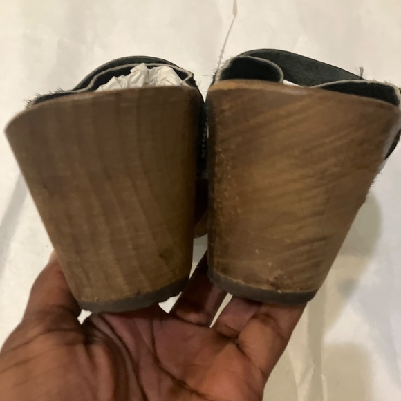 Sanita black calf hair clog - Picture 5 of 5